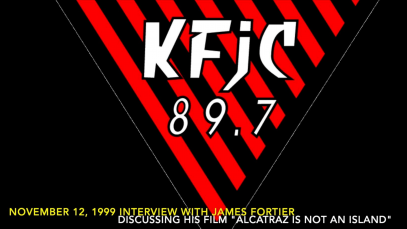 KFJC Foothill College Radio Interview james Fortier Alcatraz Is Not An Island